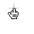 static middle cursor