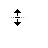 Vertical resize cursor