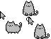 Pusheen Cat Cursors preview