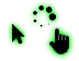 Default Black n Green Cursors preview