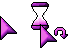 Purple-Pink Cursors cursor preview