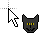 Black Kitty cursor