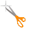 Scissors Orange cursor