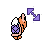 Blue Koopa diagonal resize 1 cursor