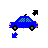 Blue car diagonal 1 cursor