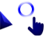 Tehlise Dark Cursors preview