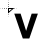 V cursor