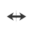Horizontal resize cursor