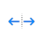 Horizontal resize cursor
