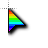 3D Rainbow Cursor cursor