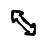 Diagonal resize 2 cursor