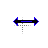 Horizontal resize cursor