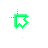 Green.User cursor