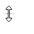 Vertical resize cursor