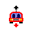 Vertical resize cursor