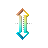 Vertical resize cursor