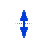 Vertical resize cursor