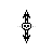 Vertical resize cursor