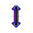 Vertical resize cursor