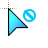 no cursor