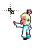 Noelle (Deltarune) Diagonal Resize 1 cursor