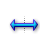 Horizontal resize cursor