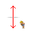 Vertical resize cursor