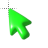 Green Lightened cursor