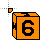 D6 Orange 1 cursor