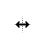 Horizontal resize cursor