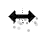 Horizontal resize cursor