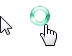 Windows 7 Super Turquoise Cursors preview