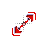 Fire Diagonal Resize 2 cursor