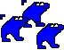 3D Navy Cursors preview
