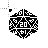 D20 White 2 cursor
