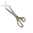 Scissors Dark Grey cursor