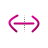 Horizontal resize cursor
