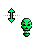 Vertical resize cursor