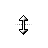 Vertical resize cursor