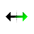 Horizontal resize cursor