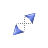 Diagonal resize 1 cursor