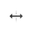 Horizontal resize cursor