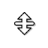 Vertical resize cursor