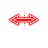 Horizontal resize cursor