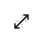 Diagonal resize 1 cursor