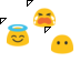 Cute Bubble Faces Cursors preview