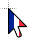 French flag cursor