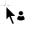 Black Person cursor