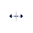 Horizontal resize cursor