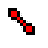 Diagonal 1 resize pixelated red cursor